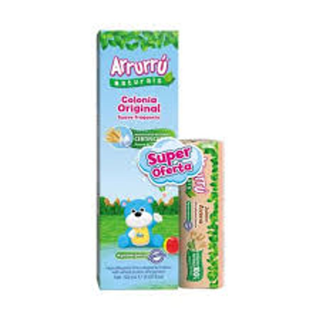 COLONIA ARRURRU AZUL 120ML + JABON