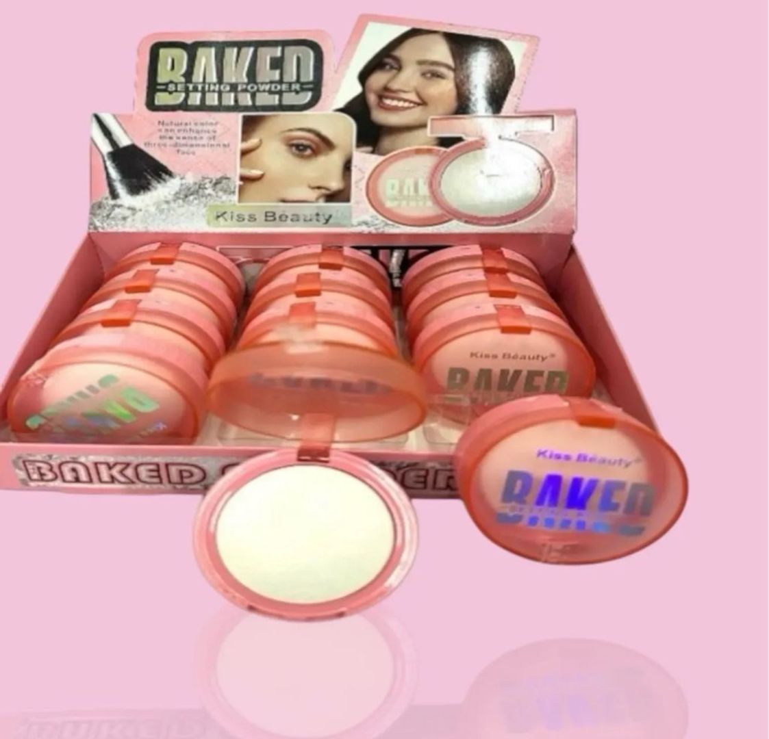 POLVOS TRASLÚCIDOS COMPACTO KISS BEAUTY