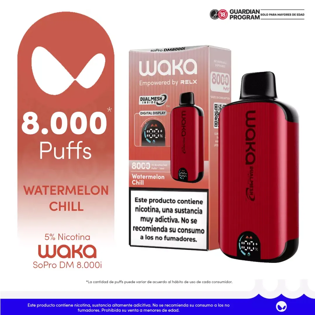Waka Smart 8,000 PUFF