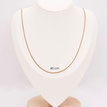 Imagen del producto CADENA CUBANA DELGADA ACERO