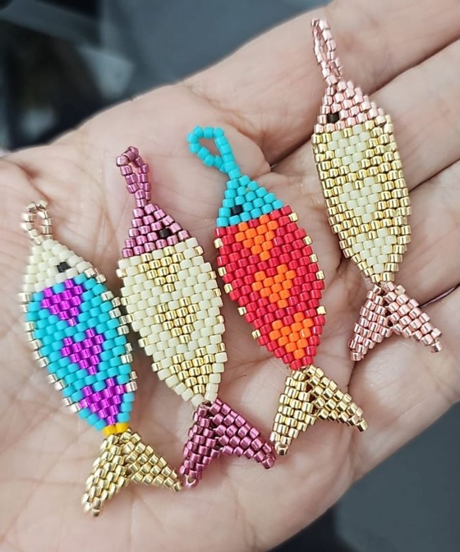 Charm Miyuki Pez Doble 