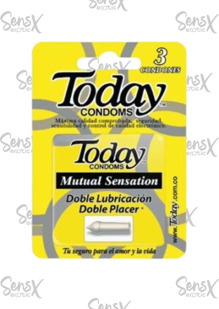 Condones Today Mutual Sensation 