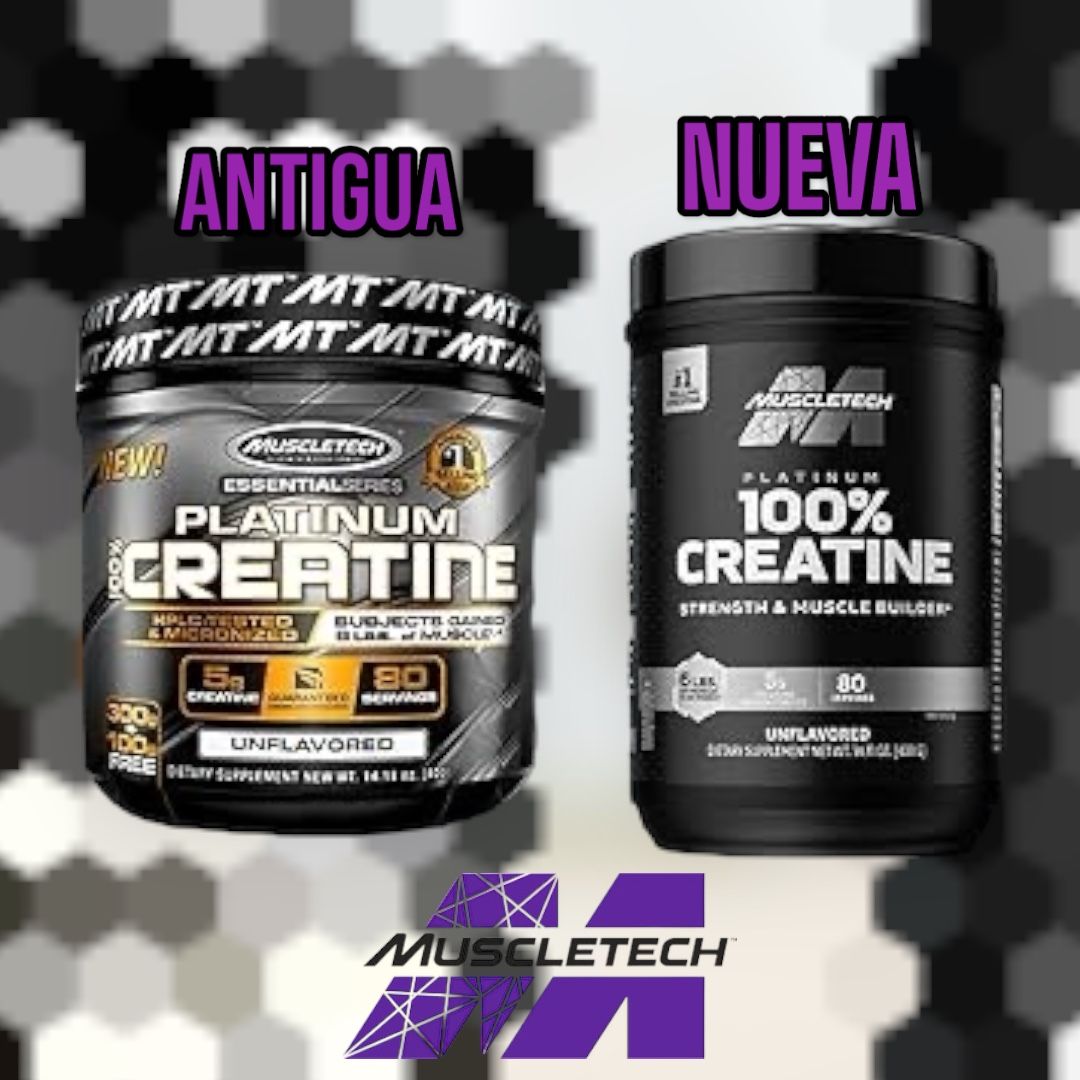 CREATINA PLATINUM MUSCLETECH 400 GRAMOS