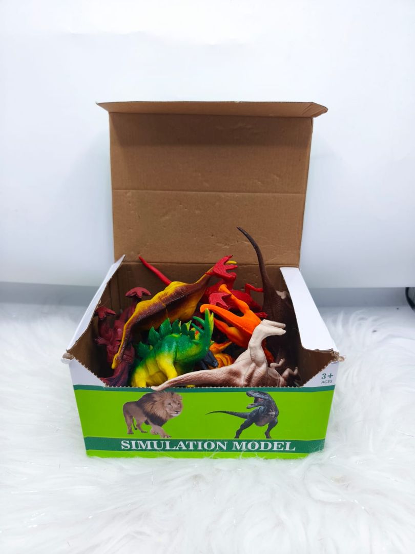CAJA DINOSAURIO X 12 PM403