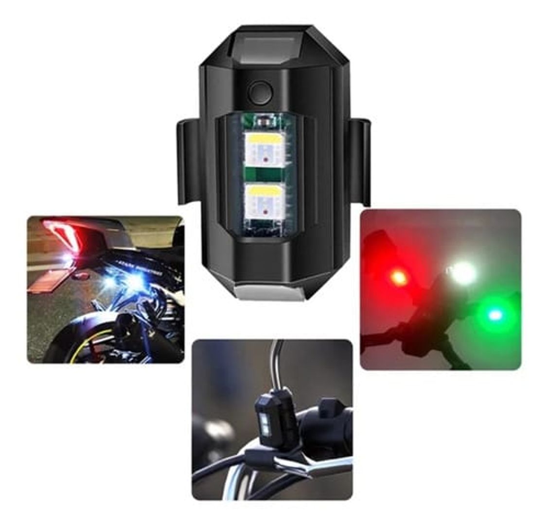 LUZ LED STROBER RECARGABLE 919