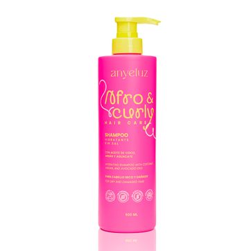Imagen del producto SHAMPOO AFRO CURLY ANYELUZ X 600 ML