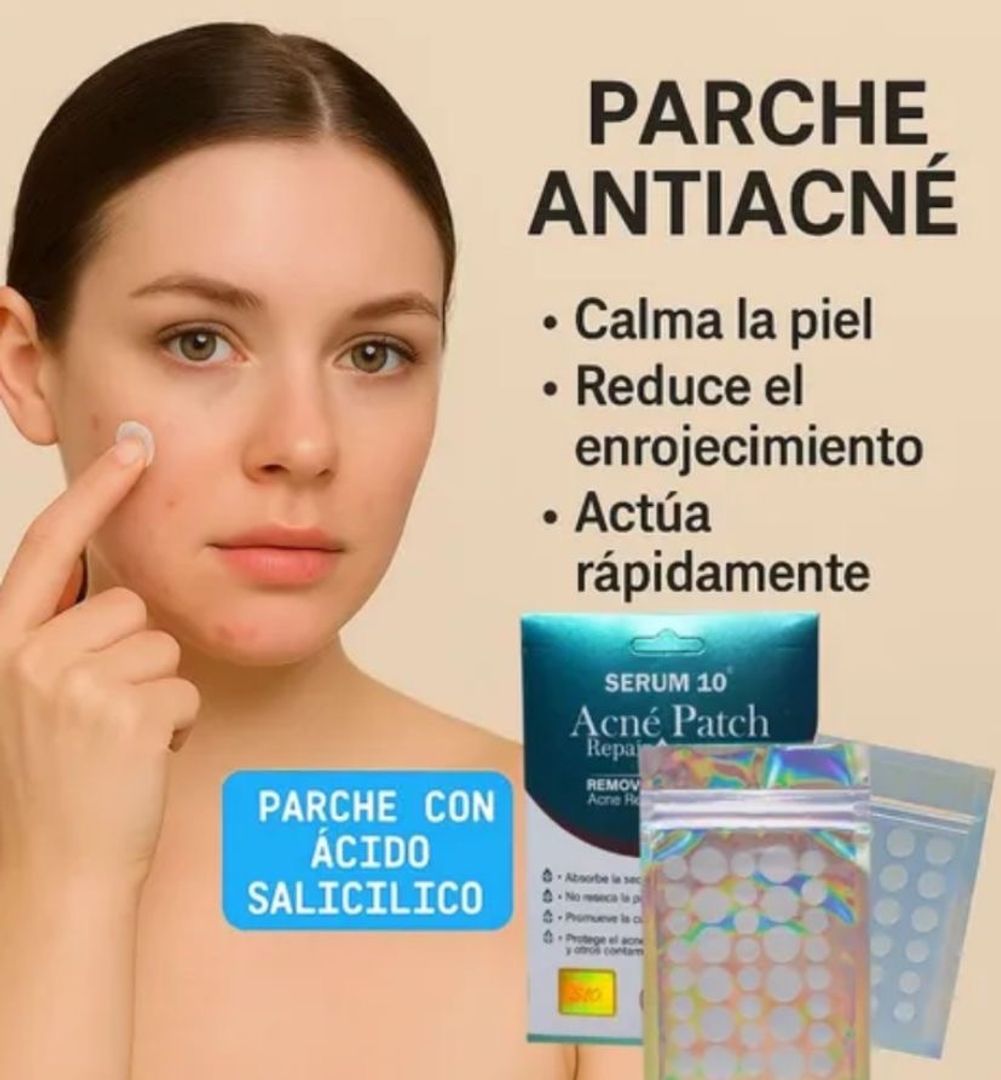 Parches antiacné con Ácido Salicilico Serum 10