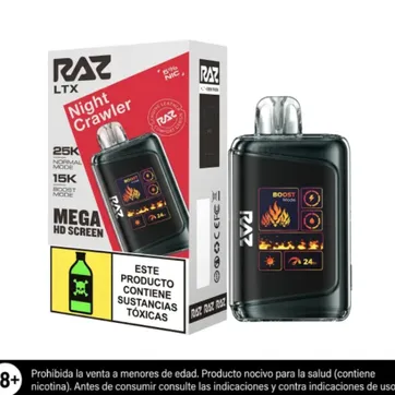 Imagen del producto Raz Night Crawler 25.000 Puffs