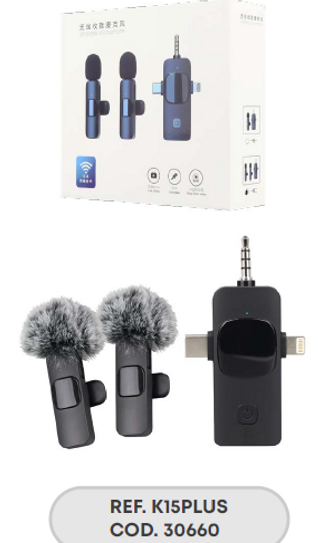 SMARTPHONE MIC 3 EN 1 K15