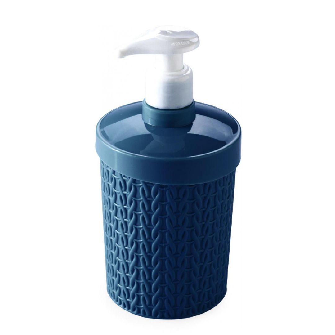 PORTA JABON LIQUIDO TRAMA MUNDIUTIL AZUL 9381 MUNDIUTIL