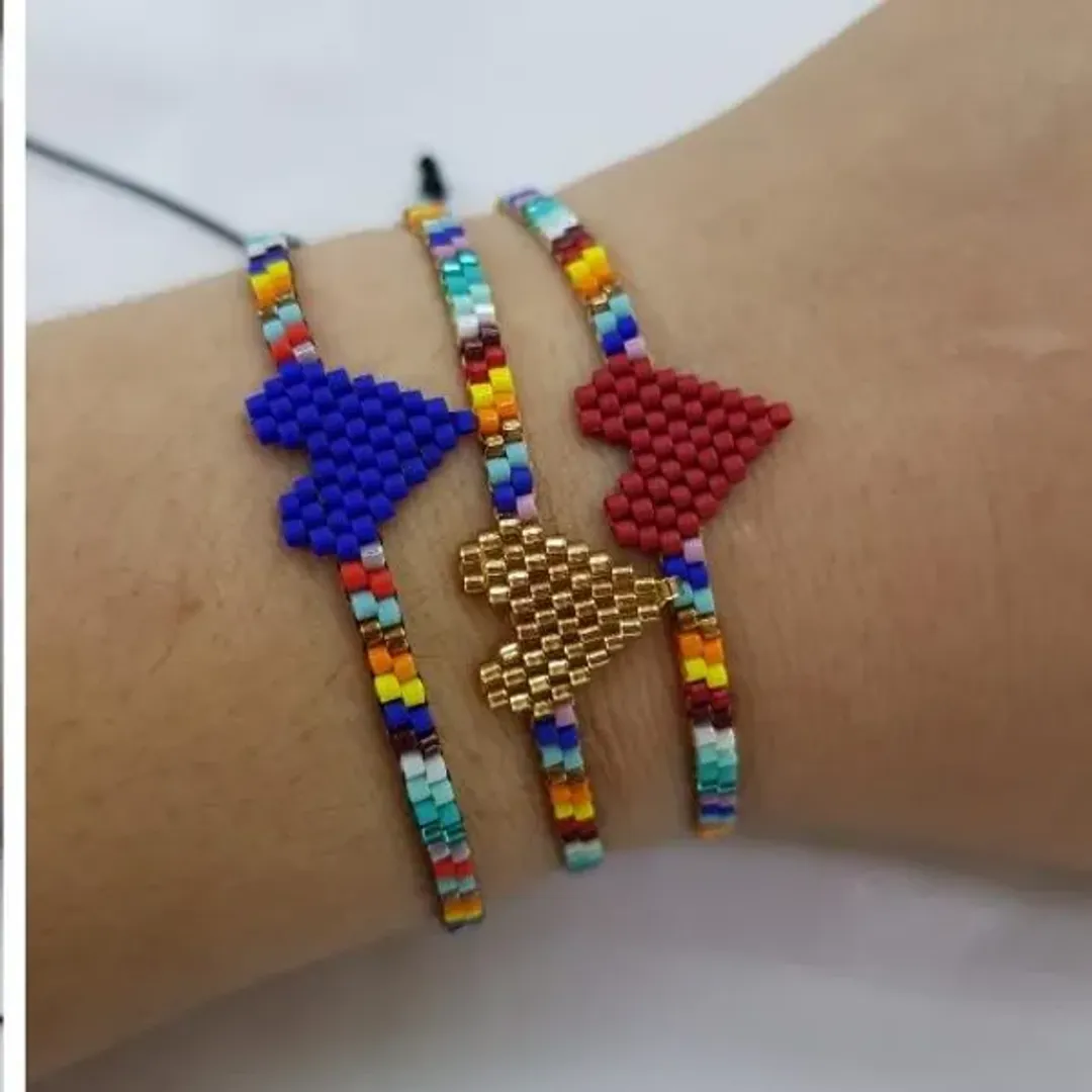 Pulsera mini corazon centro