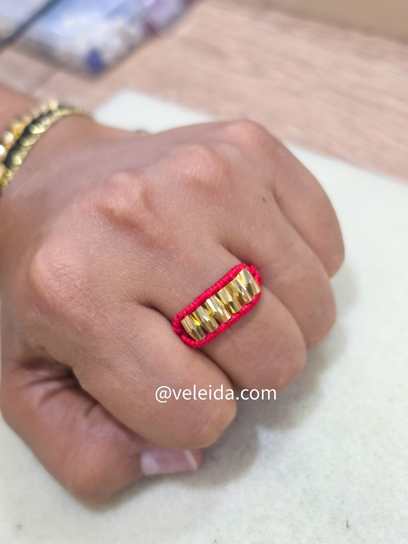 ANILLO ARTESANAL BARRIL