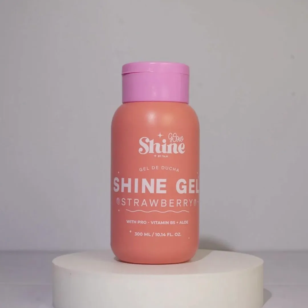 GEL DE DUCHA STRAWBERRY GLOW SHINE 300ML