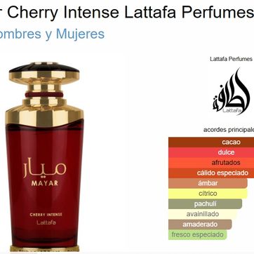 Mayar Cherry Intense 100ml - imagen 2
