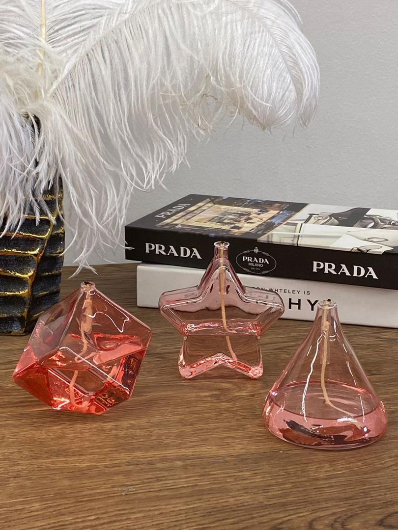 Velas de Cristal Rosada