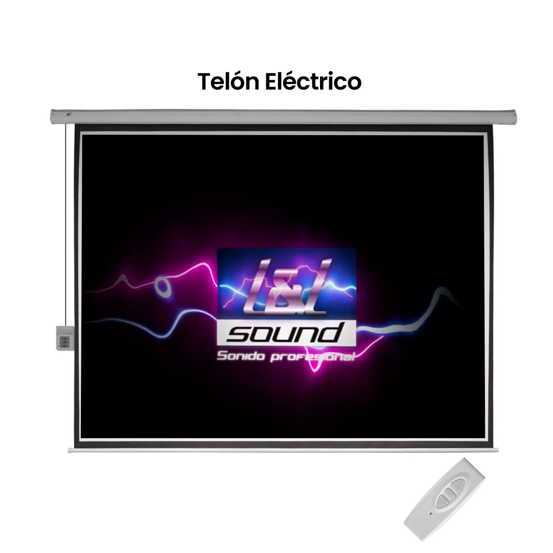  ELÉCTRICO TELÓN LYL SOUND