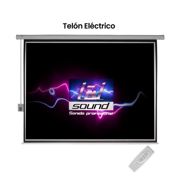 Imagen del producto  ELÉCTRICO TELÓN LYL SOUND