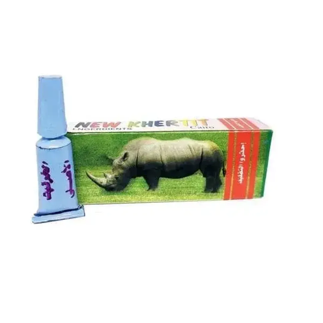 Retardante Rhino crema azul