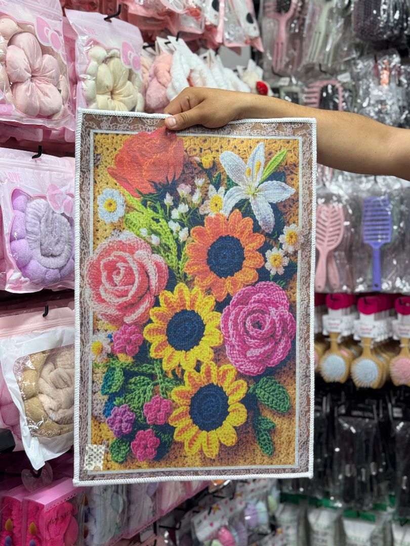 Tapete estampado de paisajes 