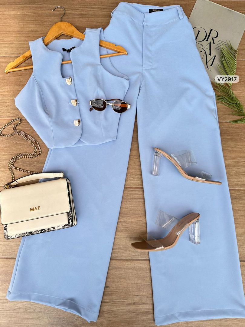 SET CHALECO Y PANTALON VY2917