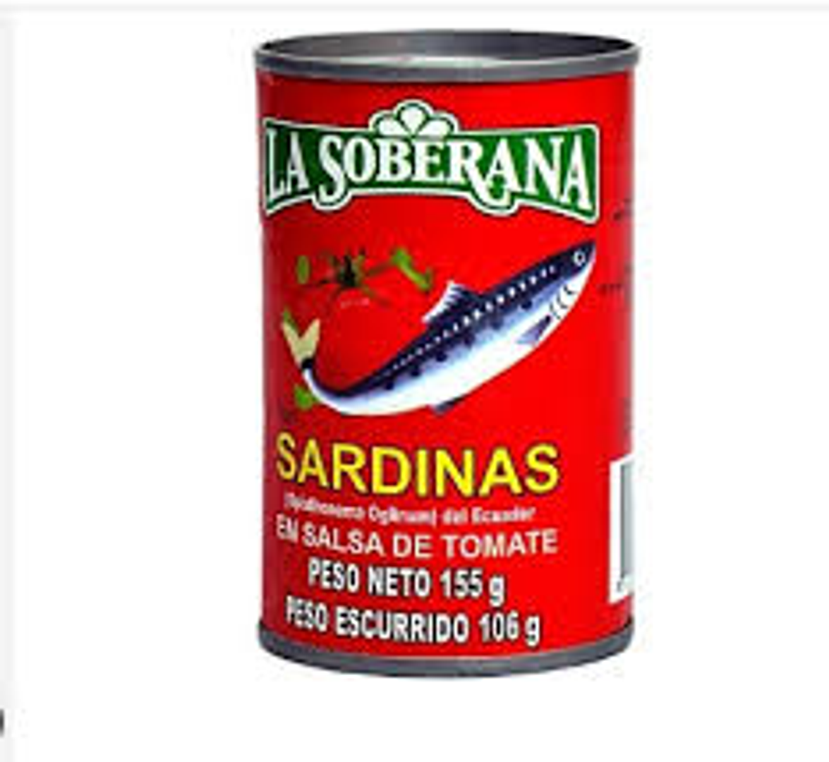 SARDINA BENICIO TINAPA*155G