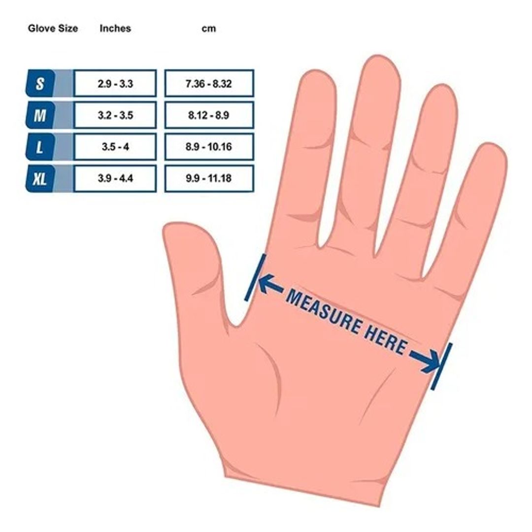    F. GUANTE VINILO TALLA S - CJ X 50 PARES 