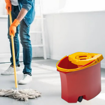 Imagen del producto BALDE 12 LTS CON ESCURRIDOR-CLP