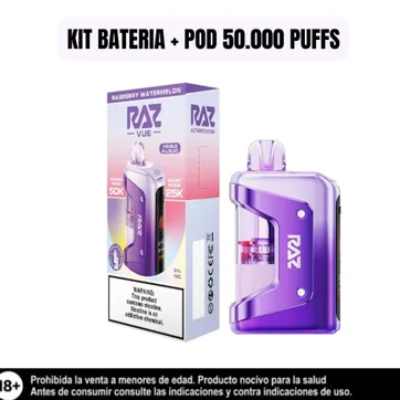 Imagen del producto Raz Kit Raspberry Watermelon 50.000 Puffs