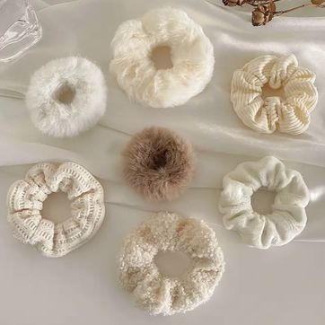 SET 7 SCRUNCHIES LUXE - imagen 1