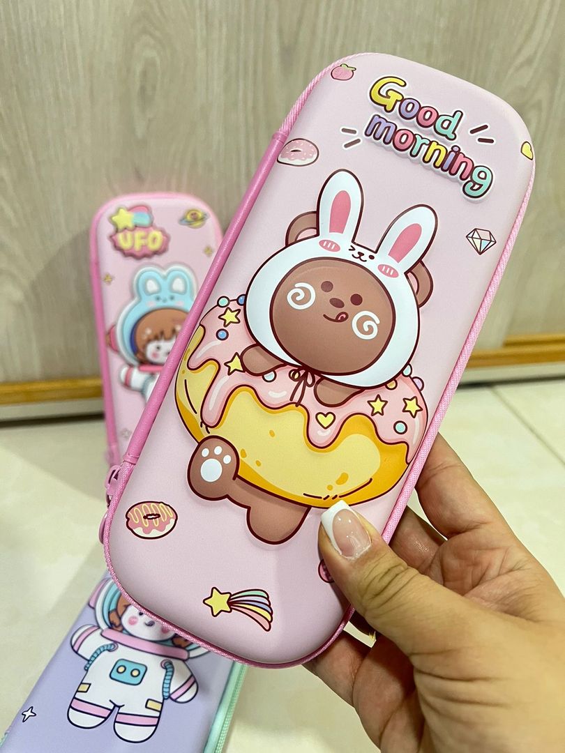 Cartuchera kawaii 3D 