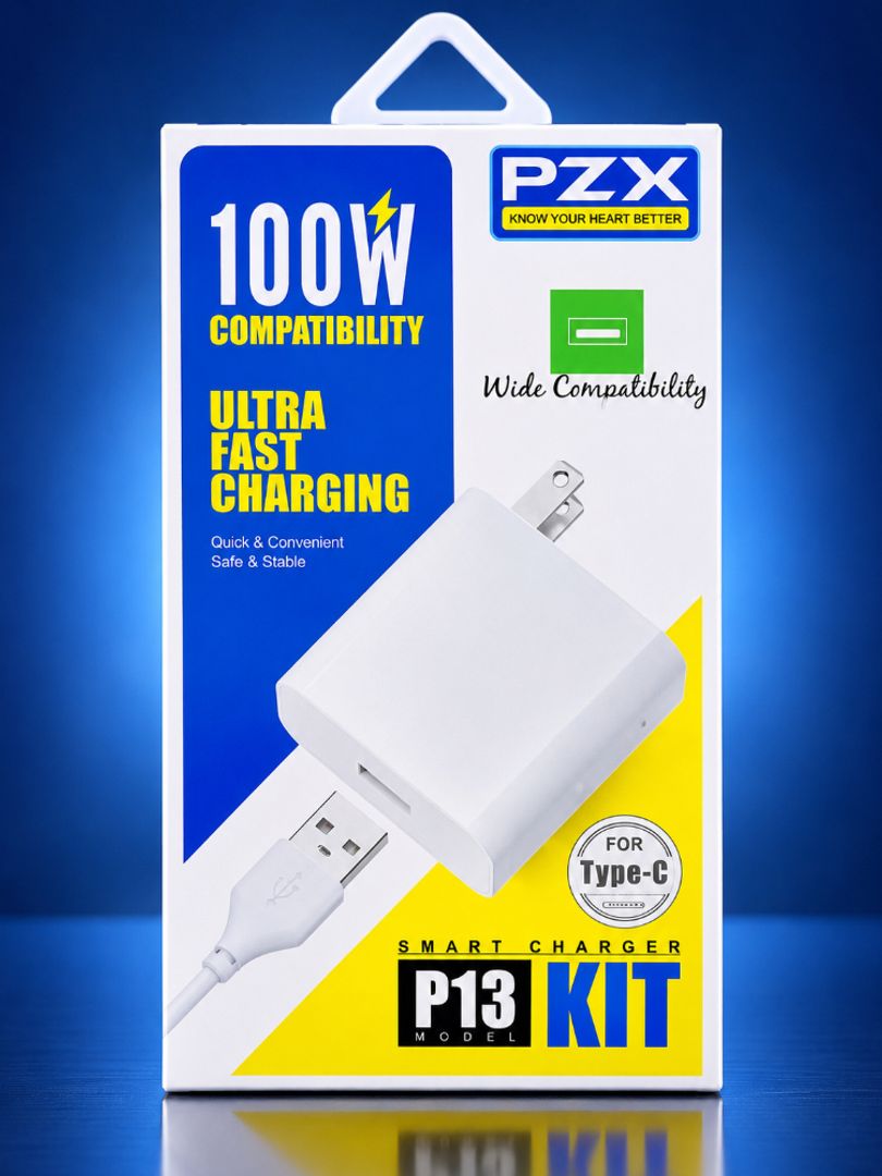 CARGADOR PZX P13 KIT – CARGA RÁPIDA TIPO C