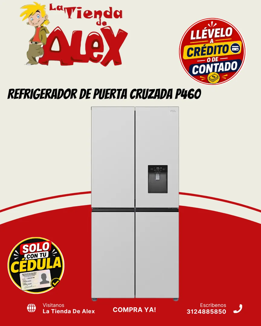 Refrigerador de Puerta Cruzada P460