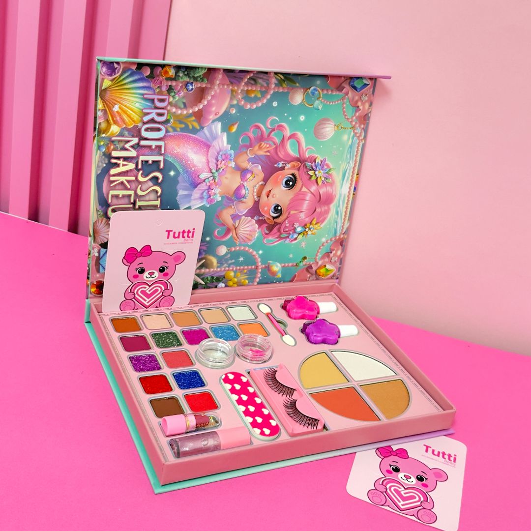 SHH SIRENA MAKEUP MAQUILLAJE INFANTIL 