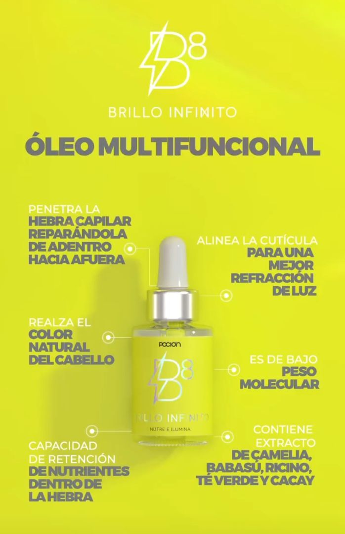 Kit B8 Brillo intensivo y Reparacion capilar la poción 