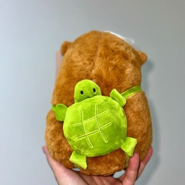 CAPIBARA TORTUGA Y ABEJA 20cm  - imagen 1