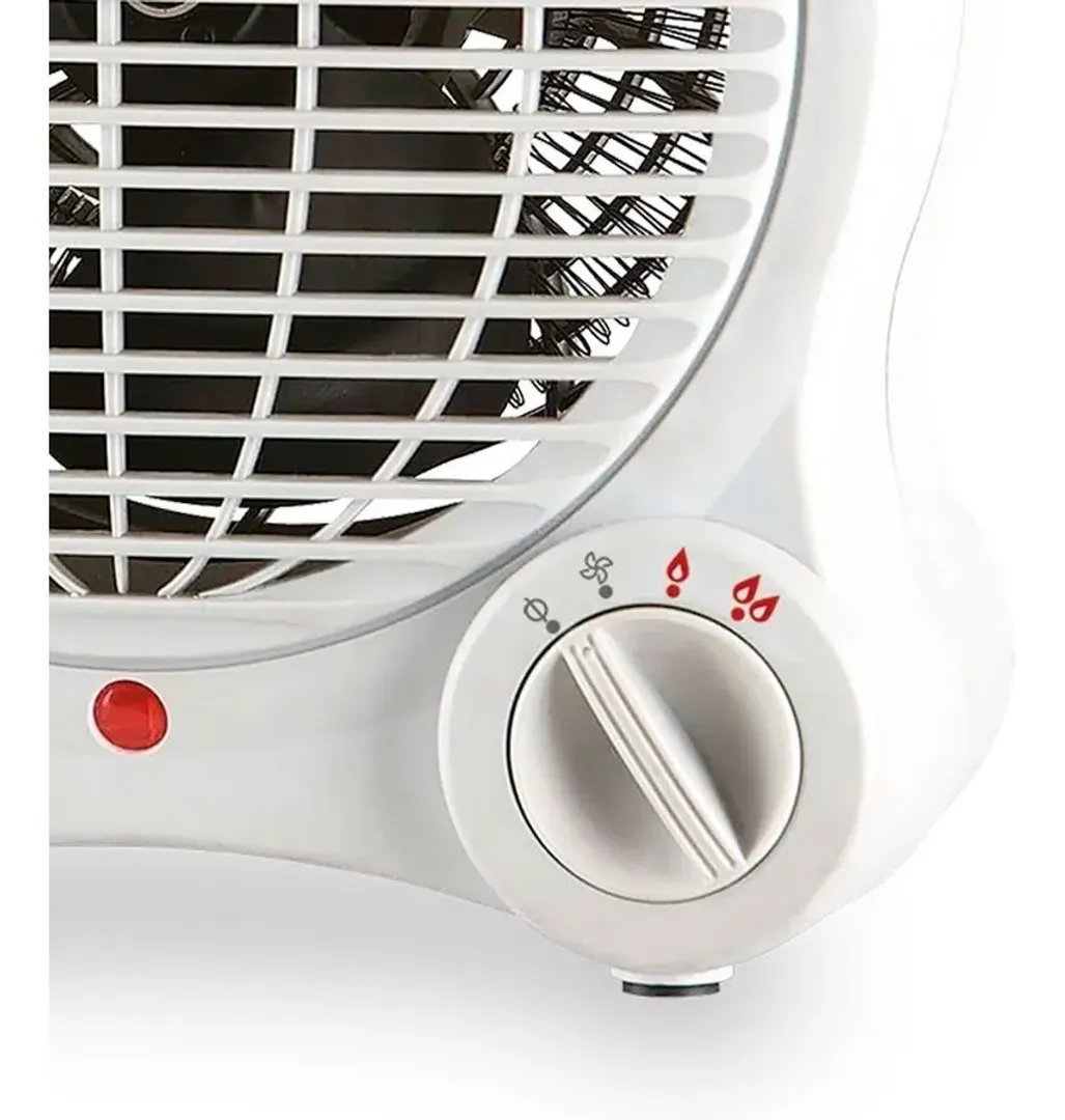 Calentador De Ambiente Kalley Color Blanco