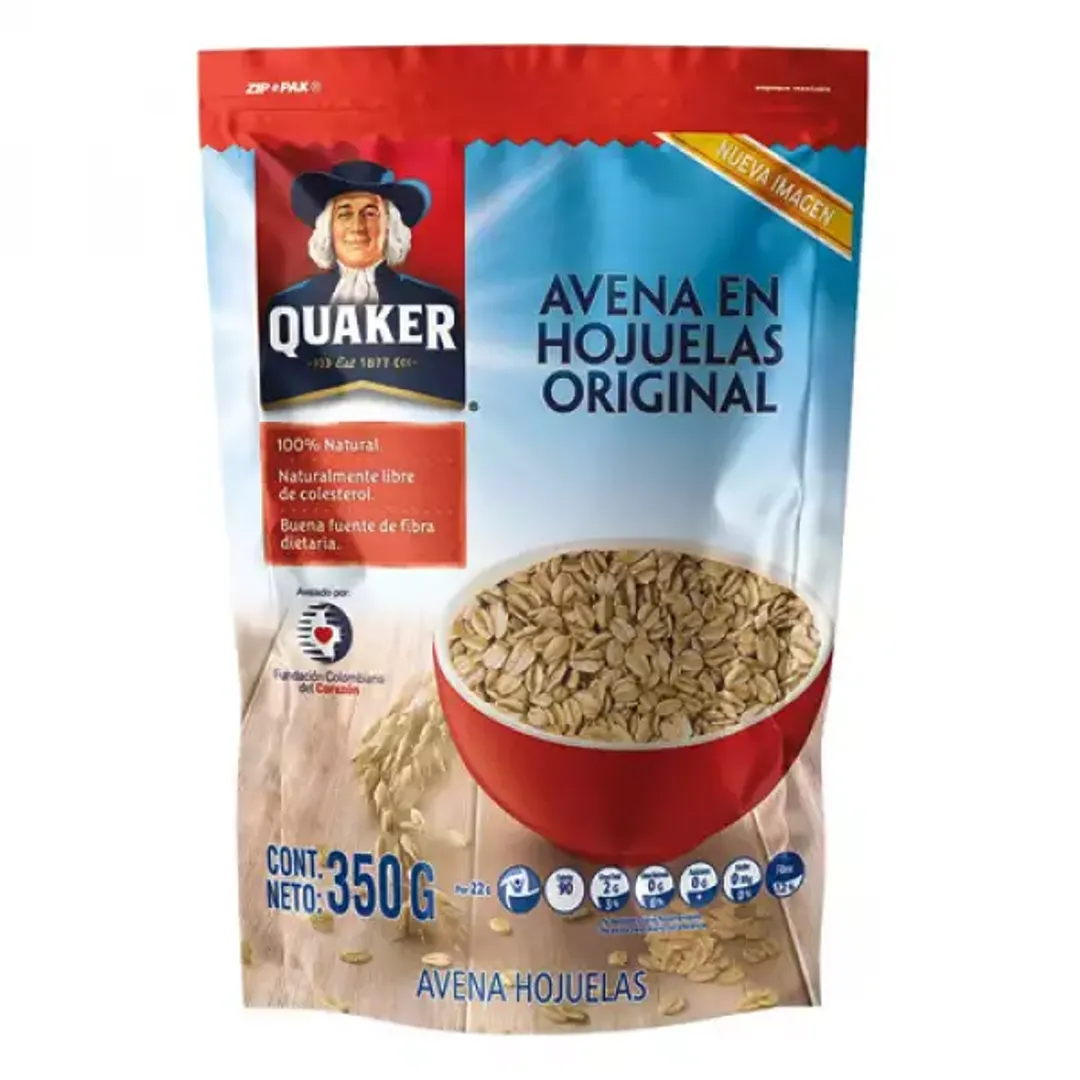 QUAKER HOJUELA*350G