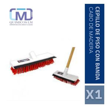 Imagen del producto CEPILLO DE PISO CON BANDA 