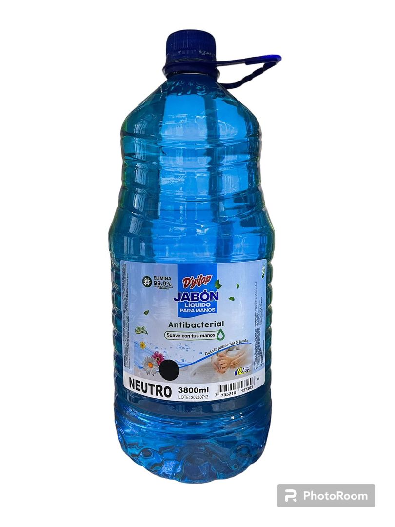  U. JABON MANOS  NEUTRO X 3.800 ML