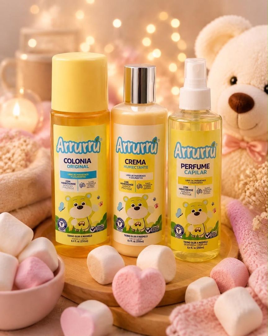 Kit arrurru aroma a masmelo de 250ml
