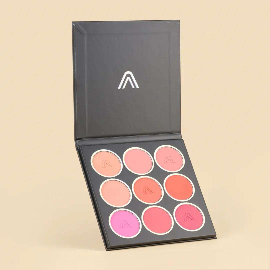PALETA BLUSHED CHEECKS X9 ATENEA