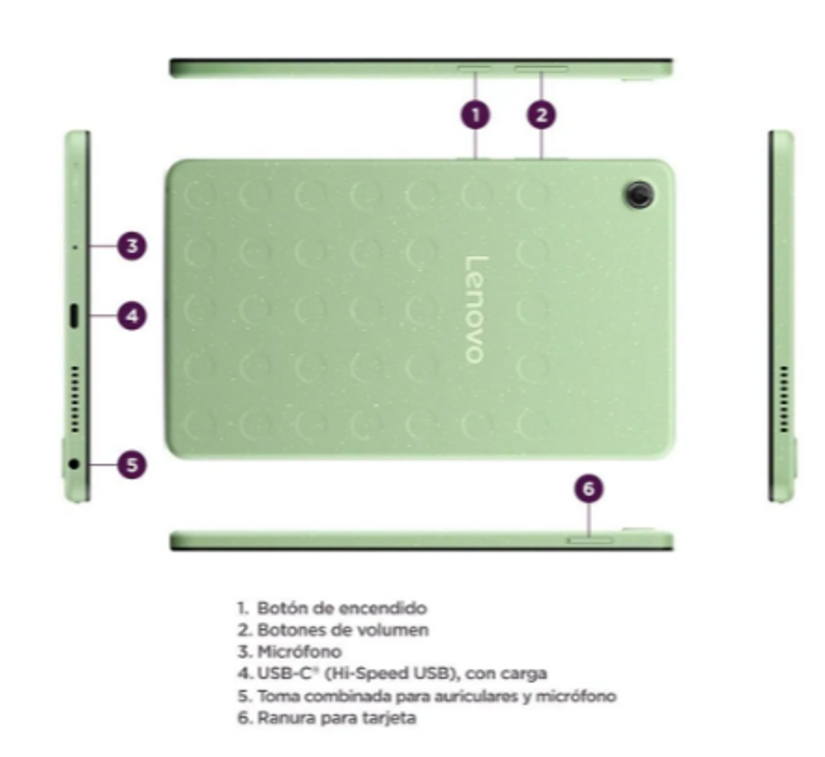 TABLET LENOVO ONE 8" 4/RAM/128GB/ WIFI 4G