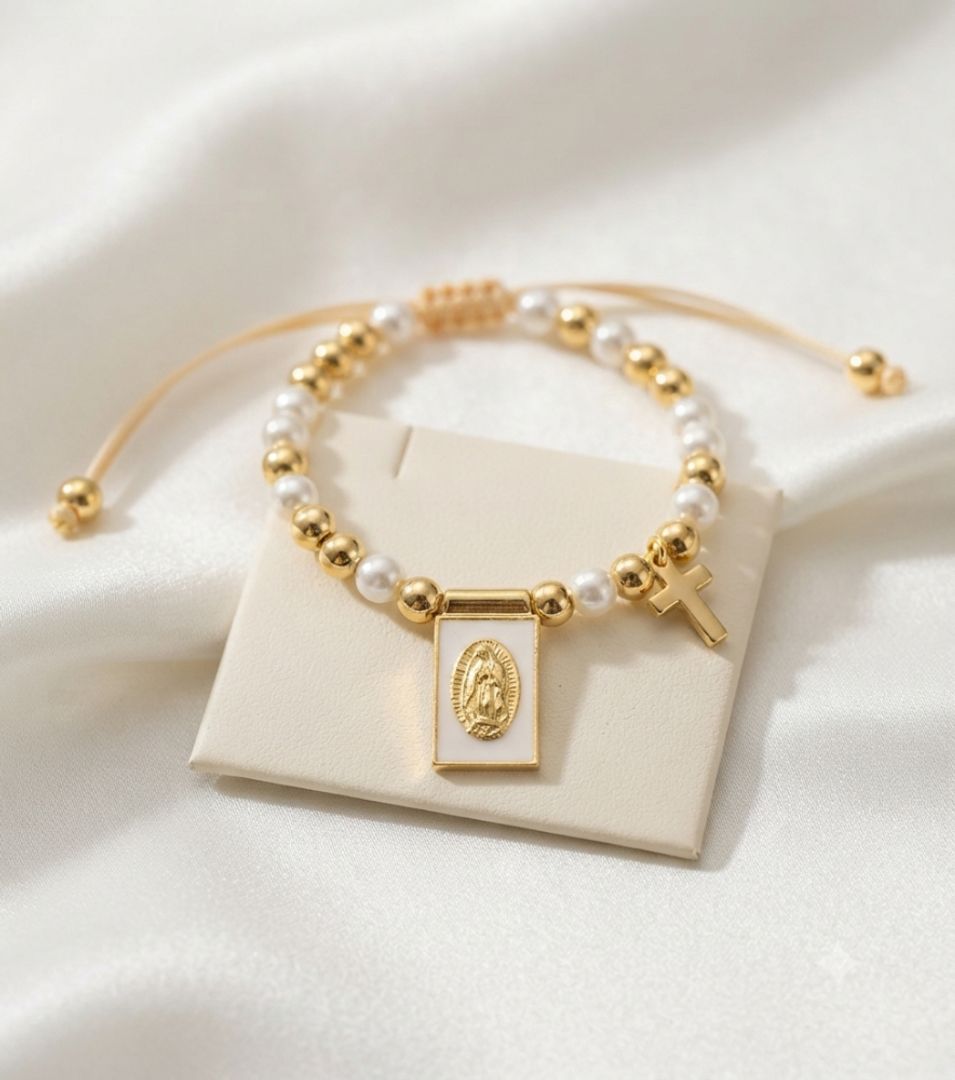 Pulsera en rodio 
