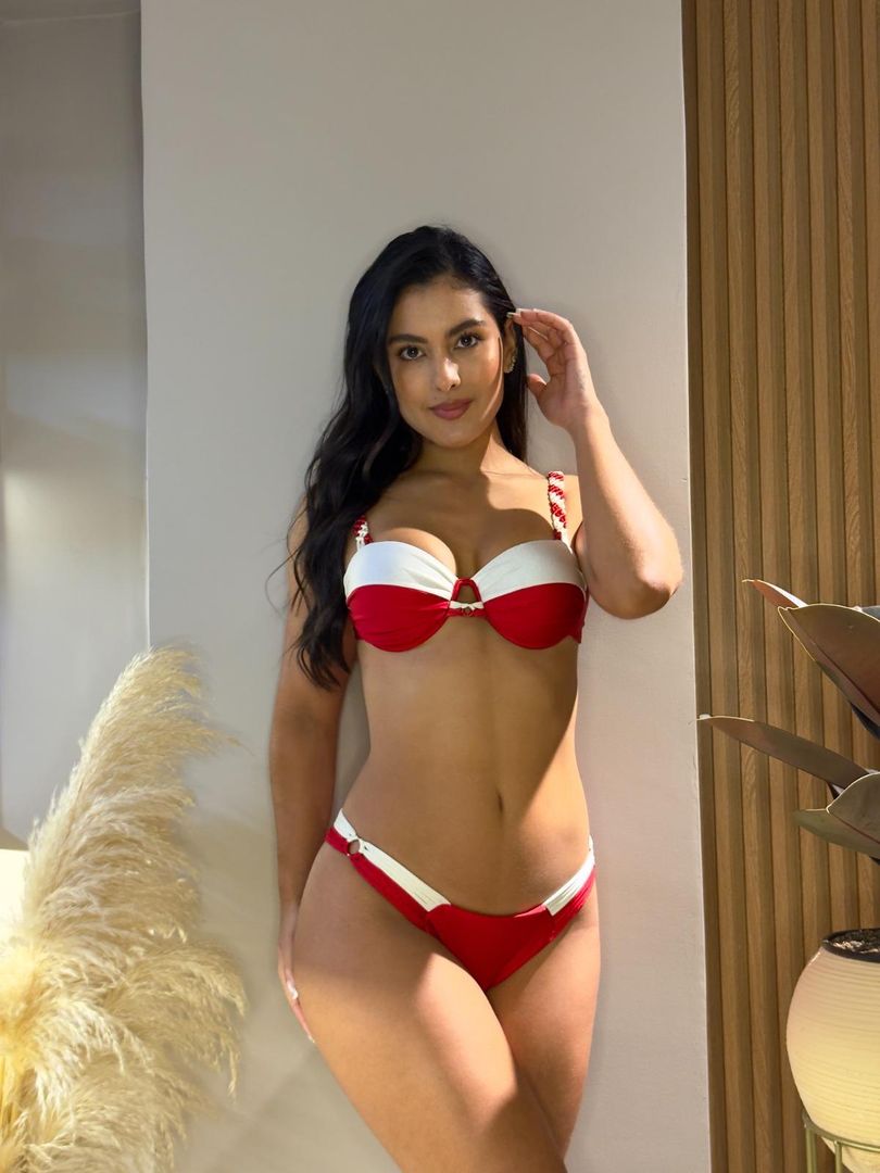 VESTODO DE BAÑO MACRAME 