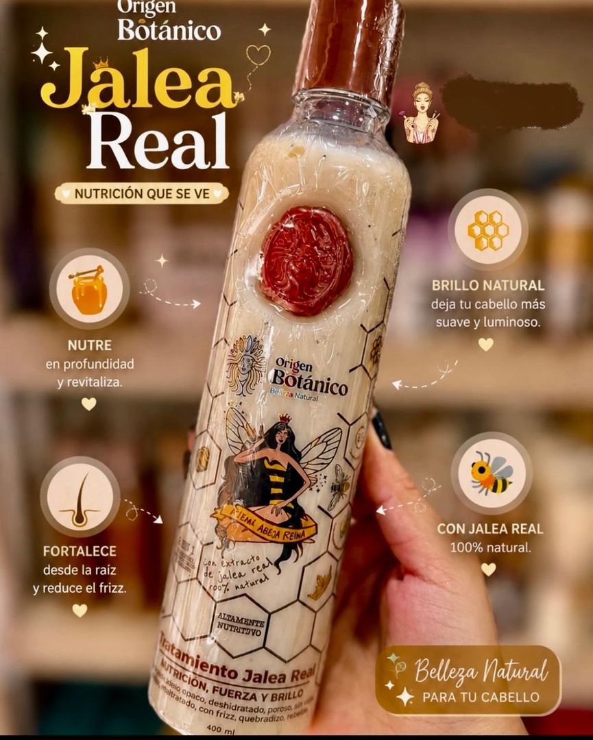 ORIGEN BOTÁNICO TRATAMIENTO JALEA REAL 