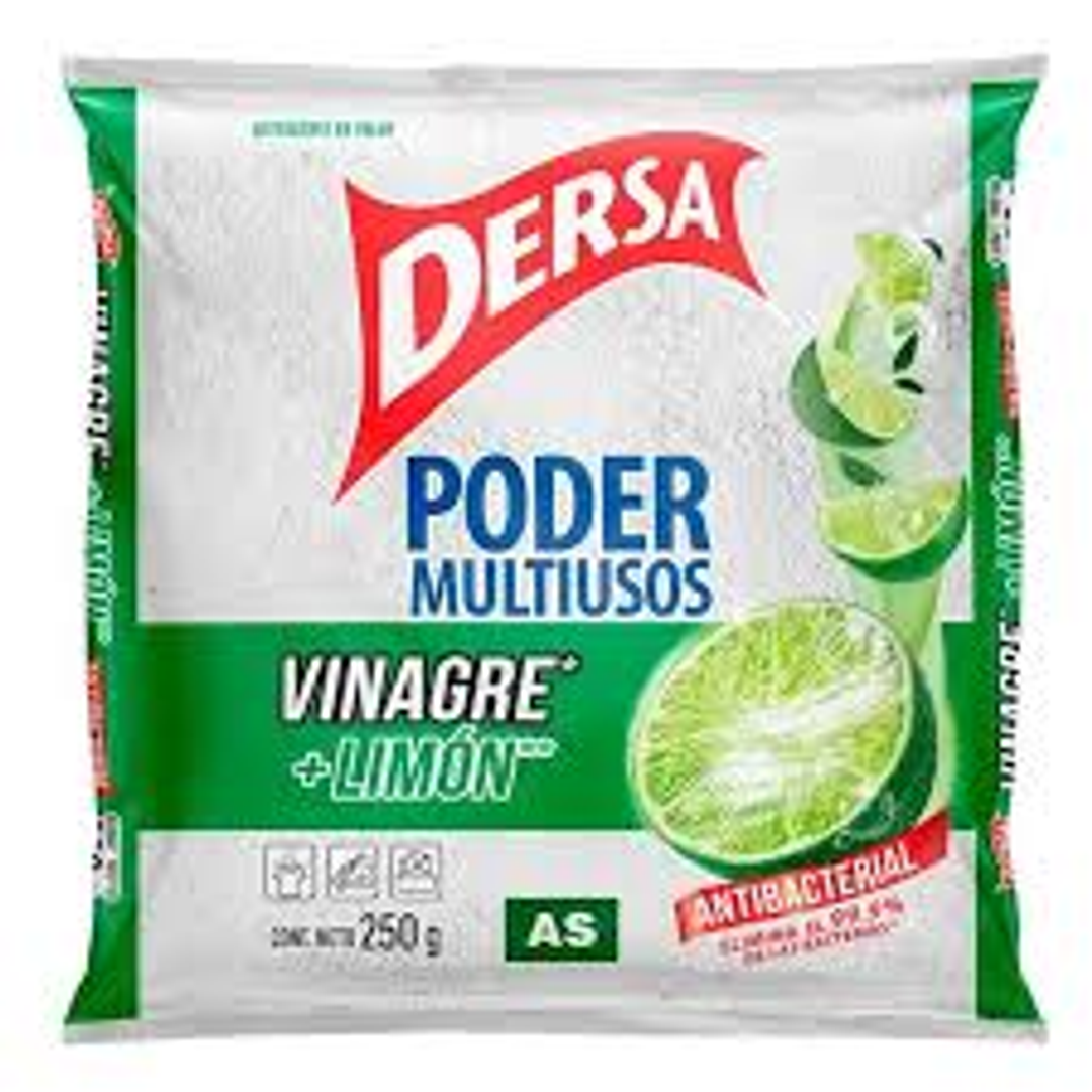 DERSA POLVO VINAGRE  LIMON*250G