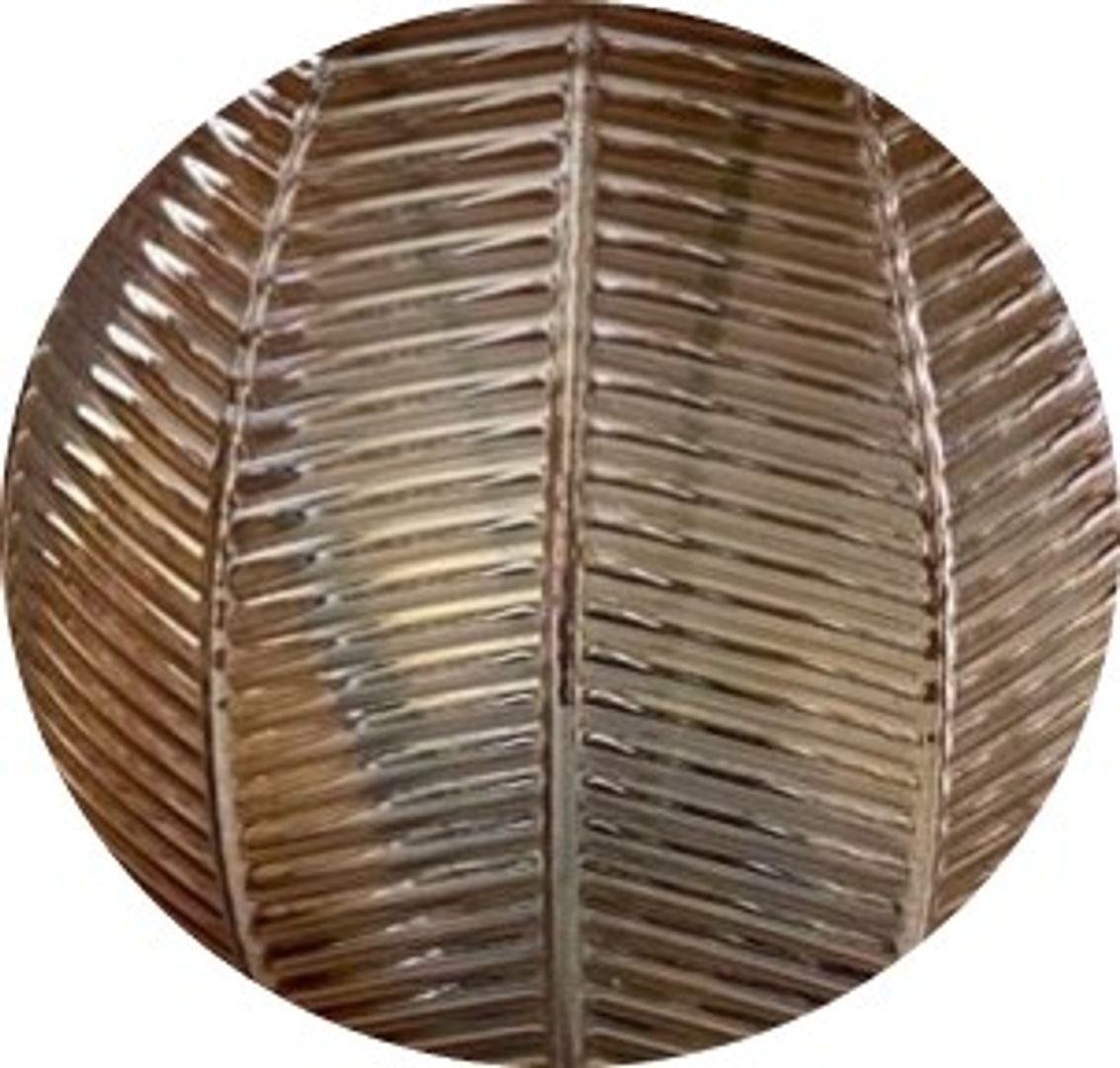 Floreros de cristal.