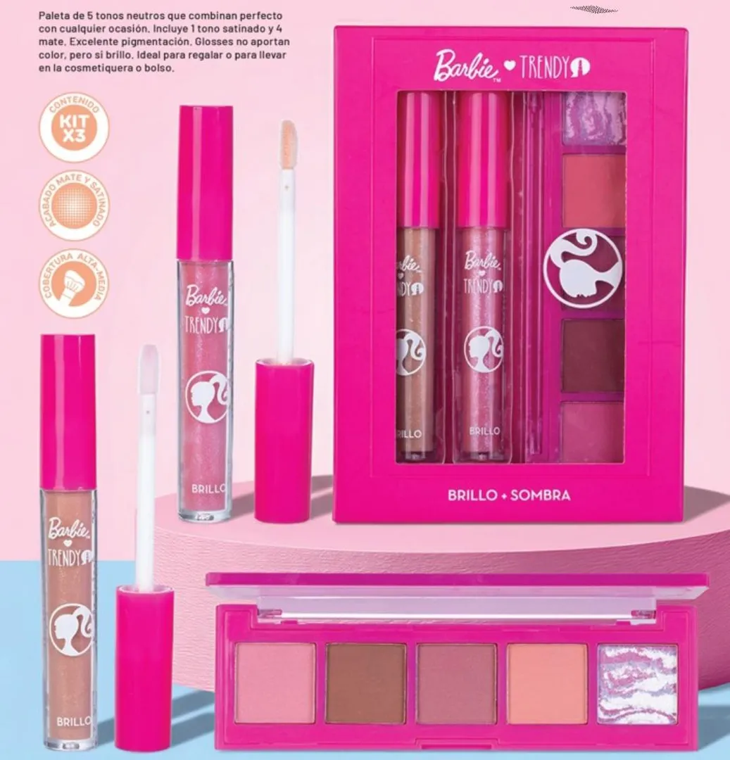 Kit triple Barbie Core trendy Mtt2383