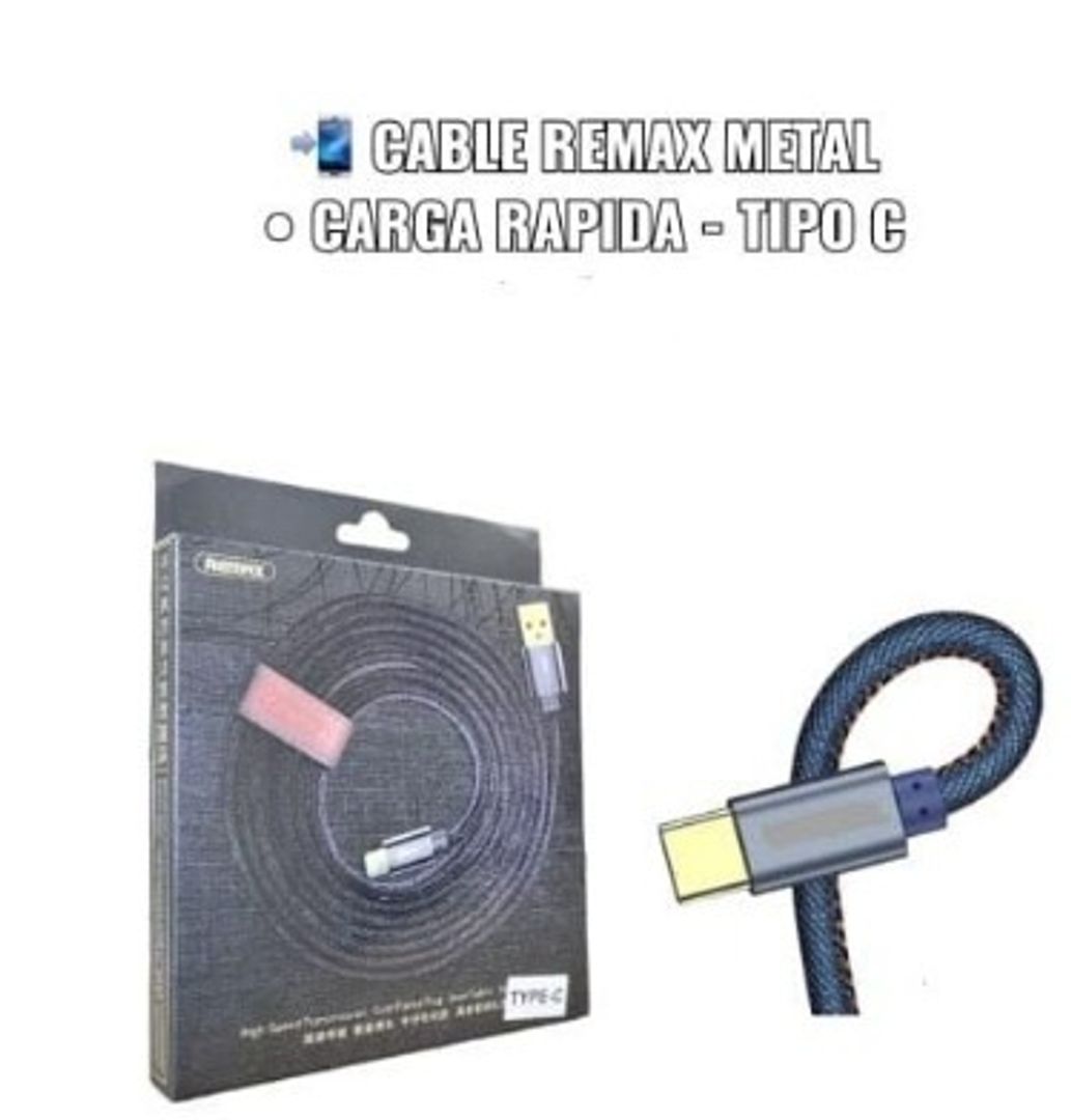 CABLE METAL REDONDO TIPO C