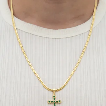 Imagen del producto Cadena serpiente más dije 